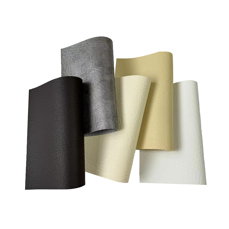 Sofá telas de cuero sintética para el sofá