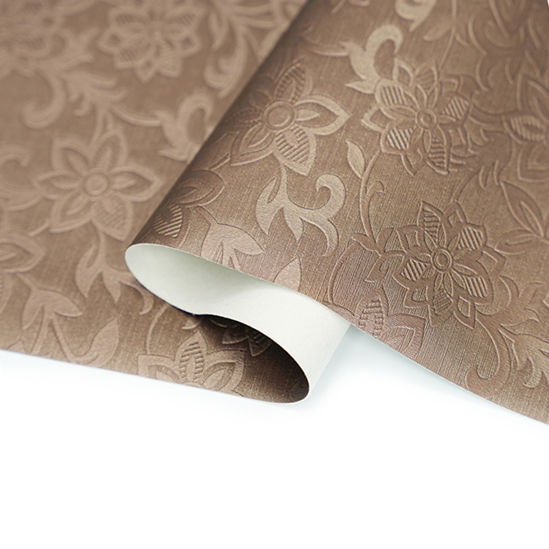 Diseño de flores de cuero sintético para la decoración